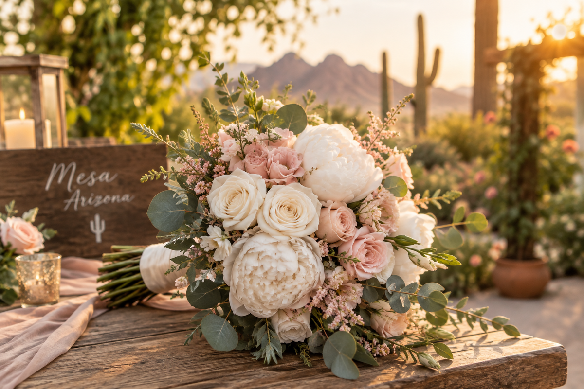 Wedding Florist in Mesa AZ: Your Guide to Beautiful Blooms