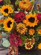 SO COLOR-FALL! Basket Arrangement