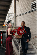 THE VALENTINE BASKET ARRANGEMENT