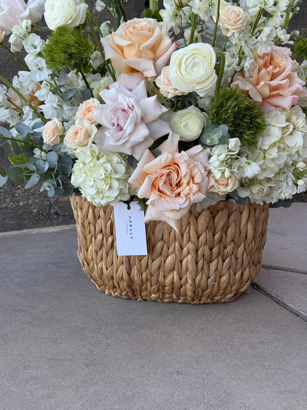 READY, SET, SPRING! Basket arrangement