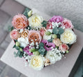 DESIGNER CHOICE HEART BOX ARRANGEMENT By Azelly Flowers — Gilbert, Arizona