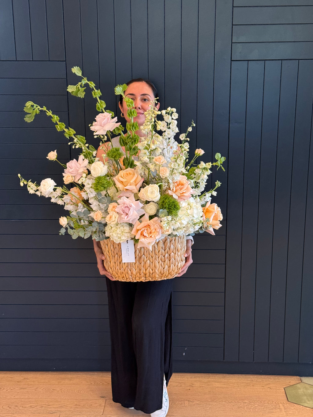 READY, SET, SPRING! Basket arrangement