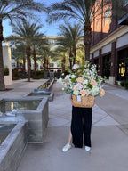 READY, SET, SPRING! Basket arrangement