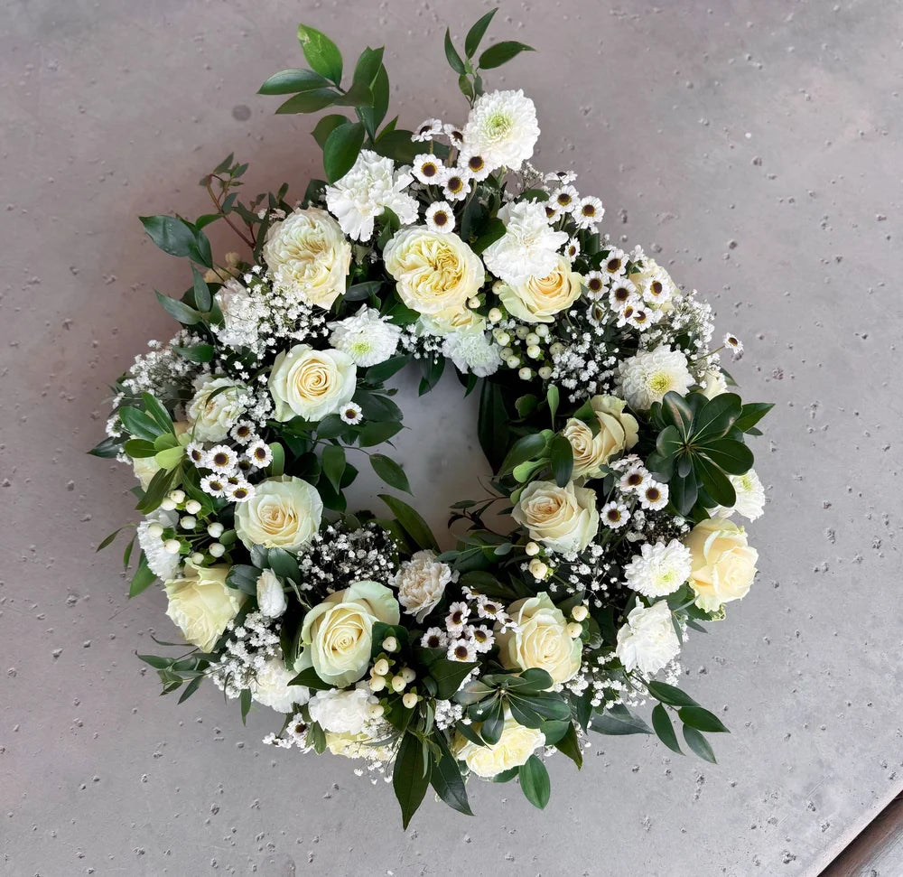 SERENITY WREATH 16–18" By Azelly Flowers — Gilbert, Arizona
