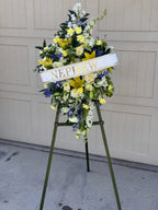 WREATH OF COMFORT WITH COMPLIMENTARY EASEL By Azelly Flowers — Gilbert, Arizona